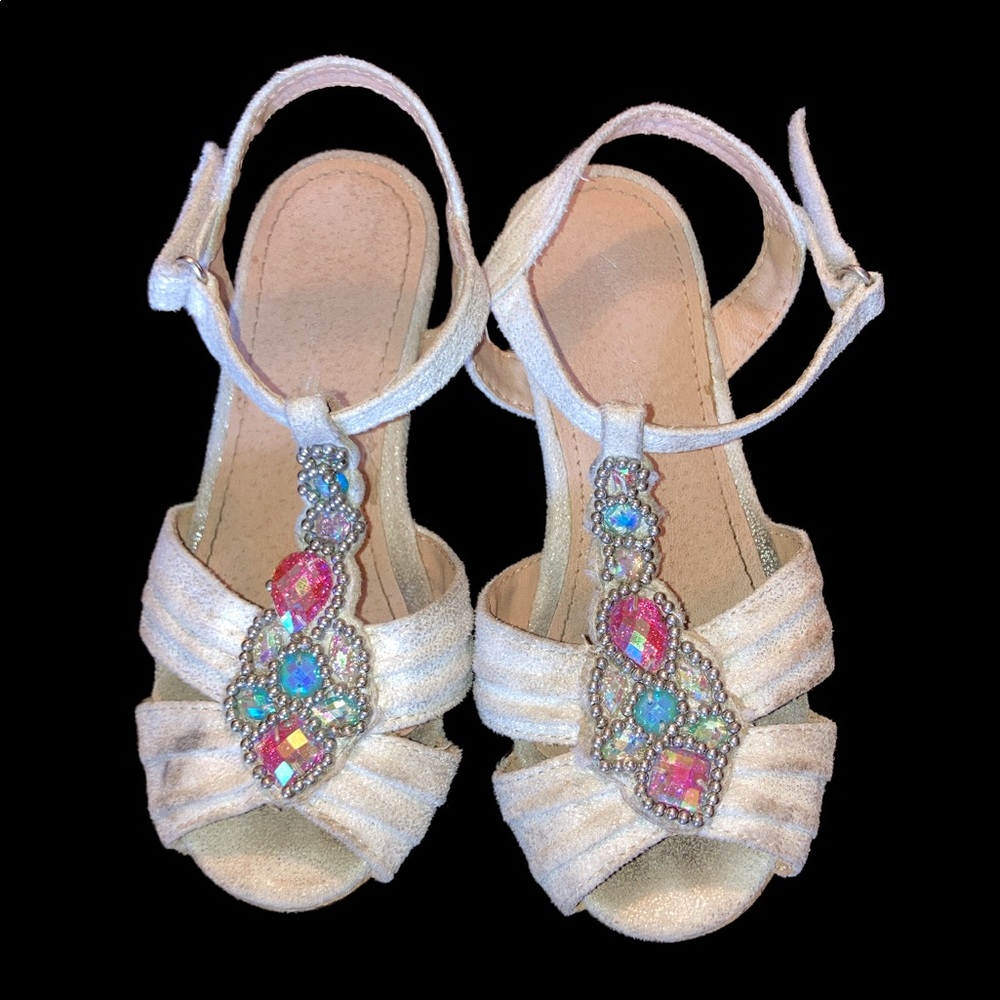 Jeweled Heeled Shoes